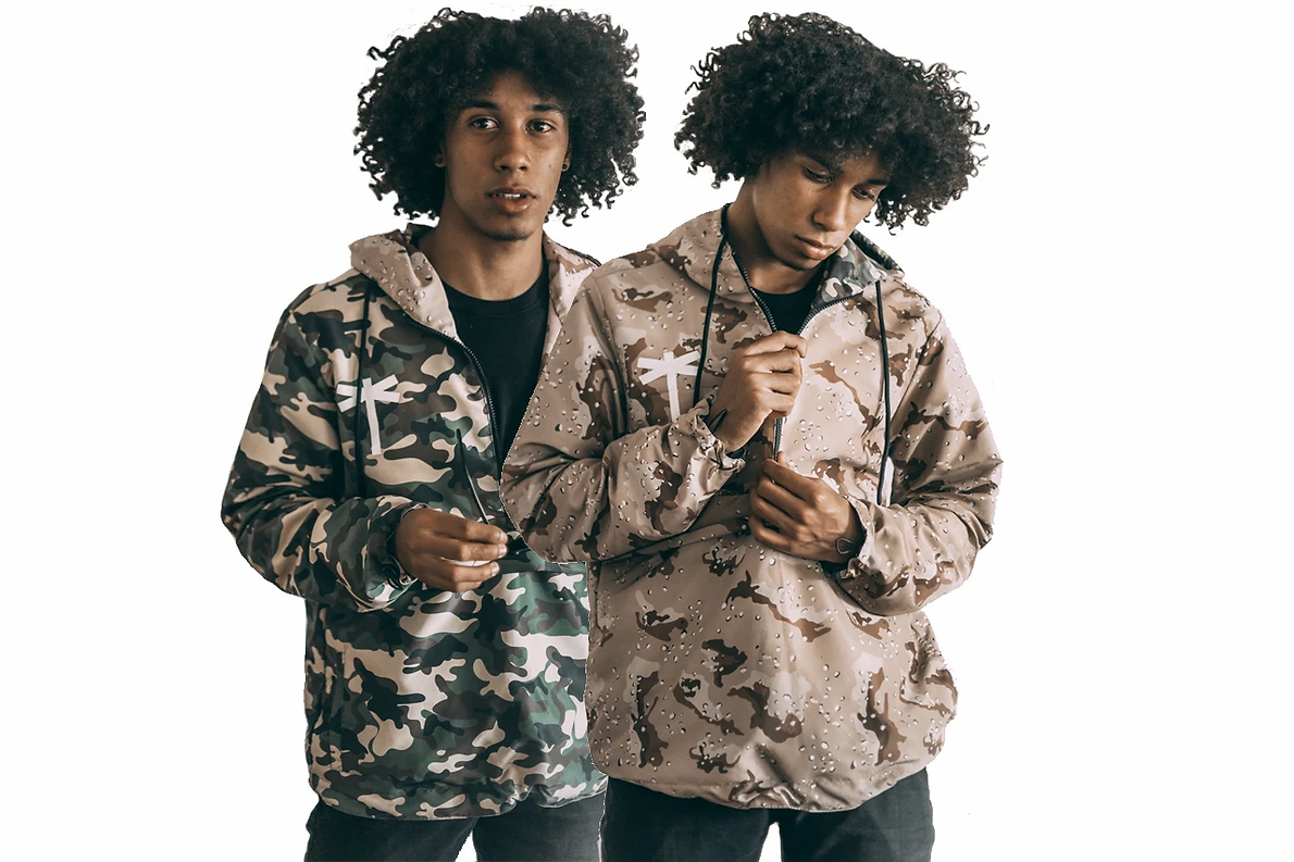 Chaqueta Palmeramia Reversible Multicamo