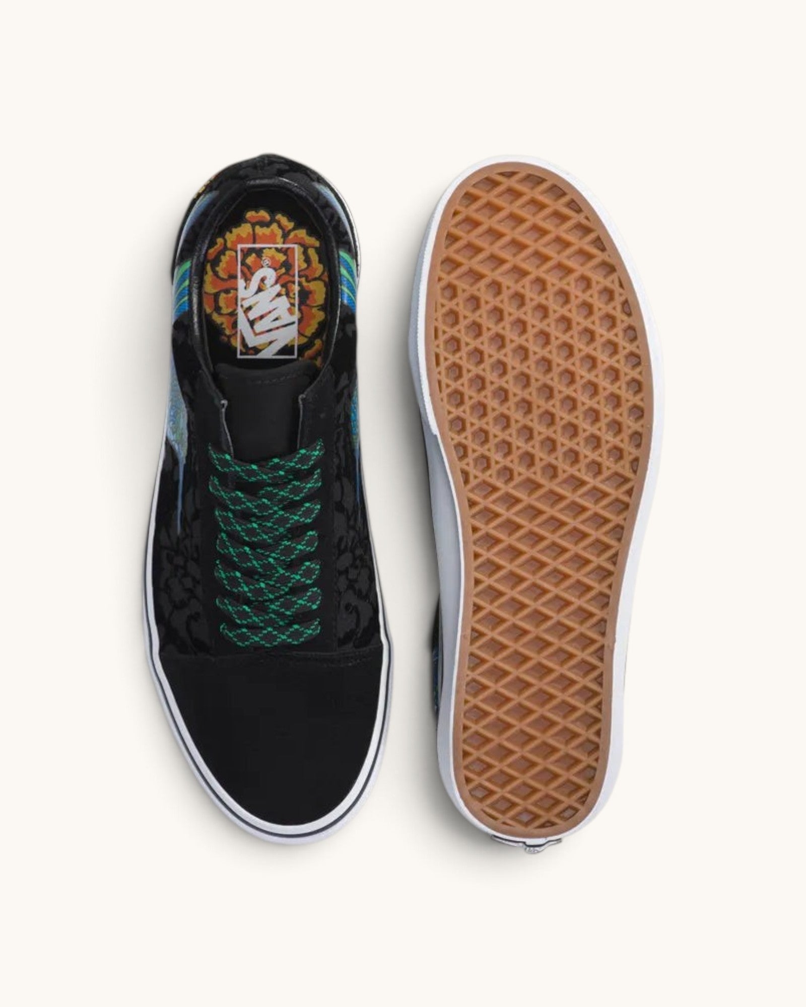 Tenis Vans Old Skool Dia De Los Muertos