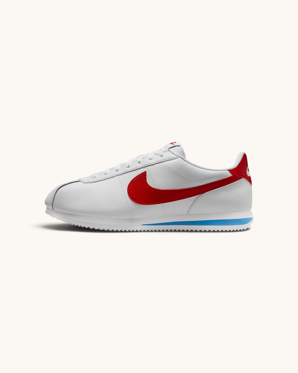 Tenis Nike Cortez Leather White Varsity Blue Red