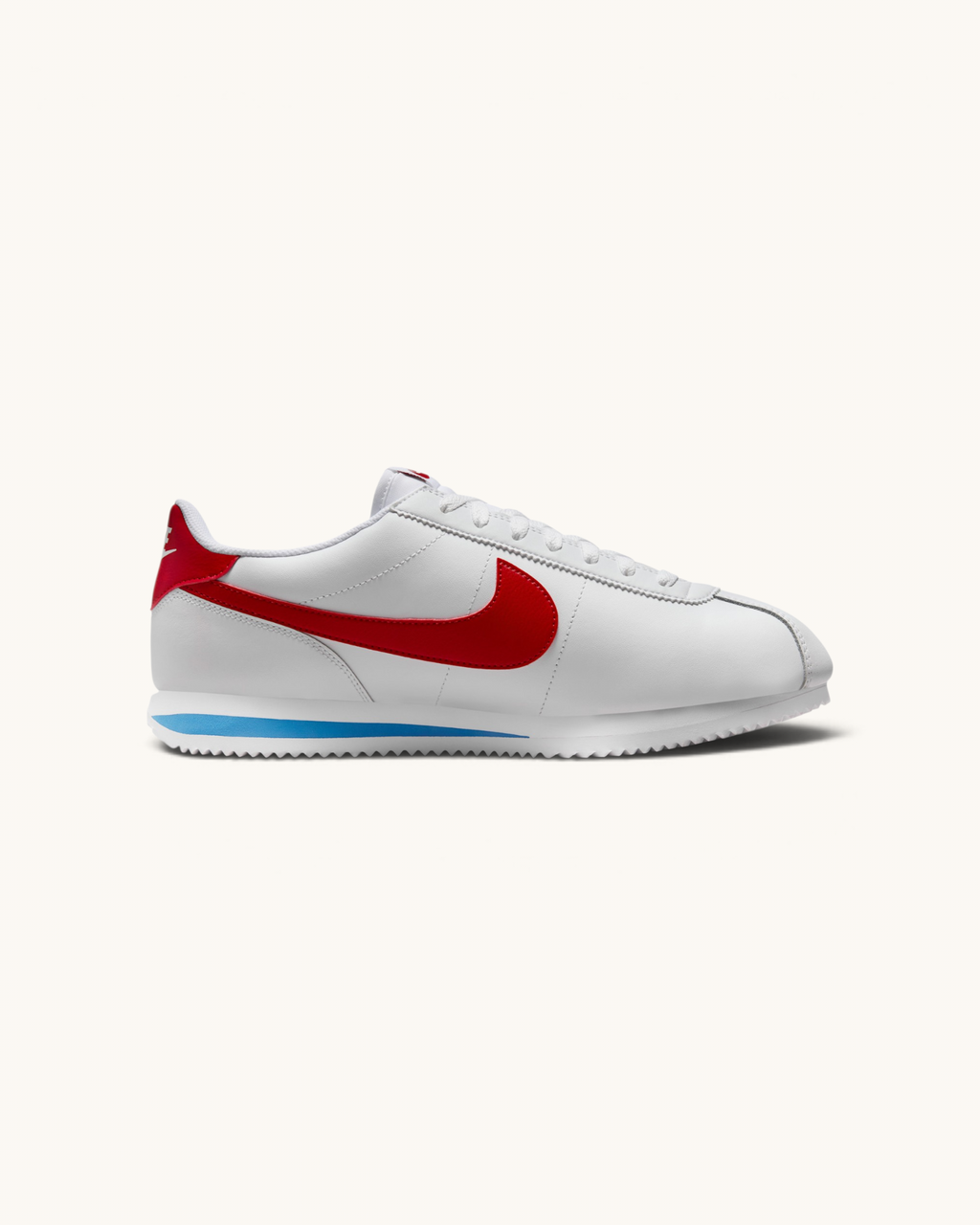 Tenis Nike Cortez Leather White Varsity Blue Red