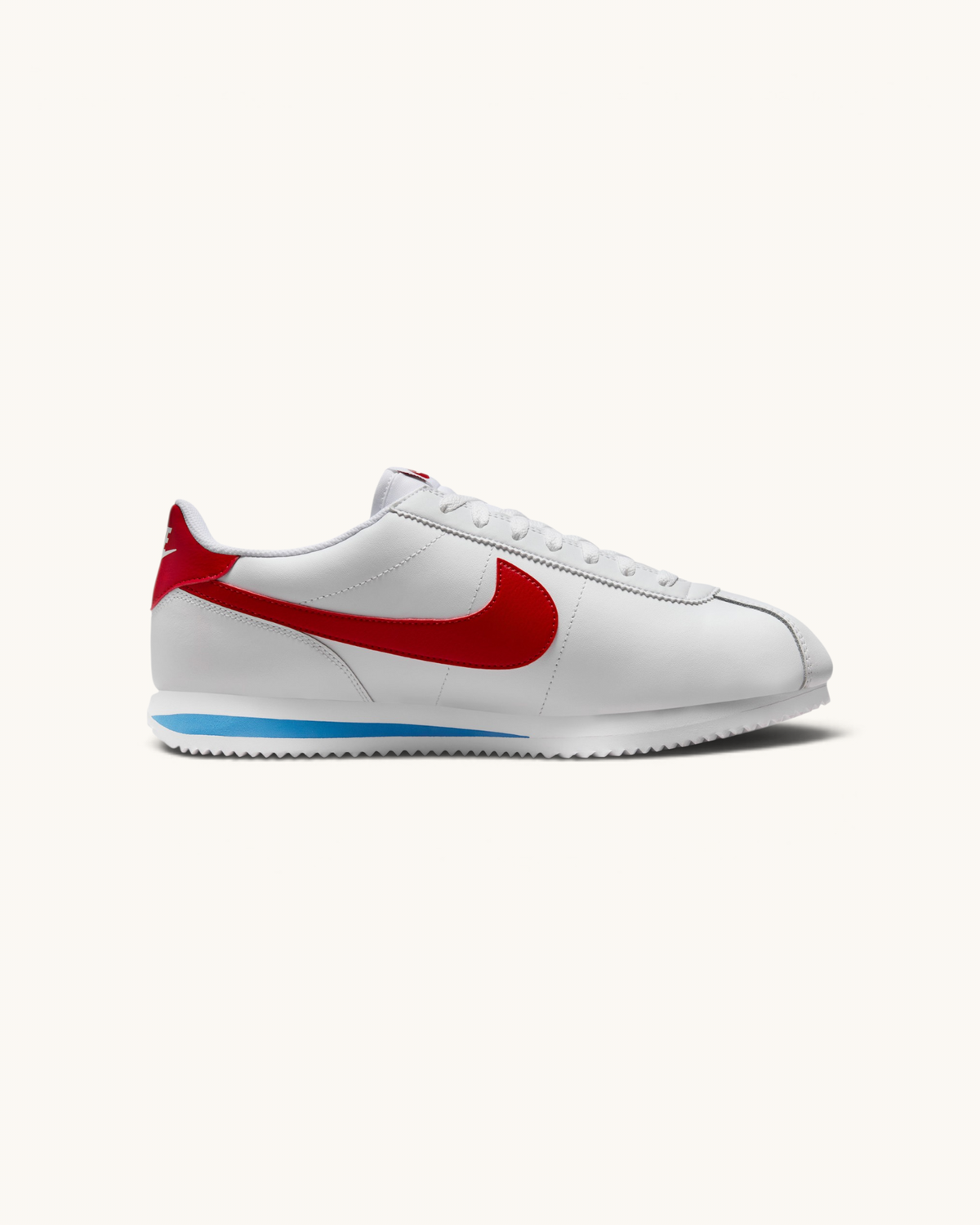 Tenis Nike Cortez Leather White Varsity Blue Red
