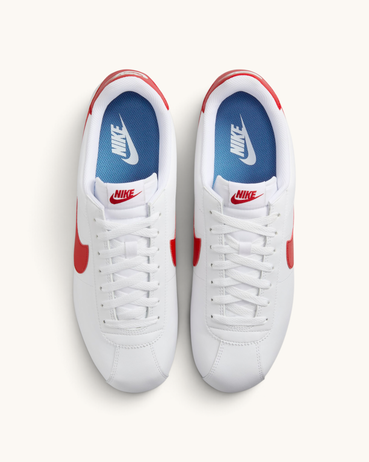 Tenis Nike Cortez Leather White Varsity Blue Red