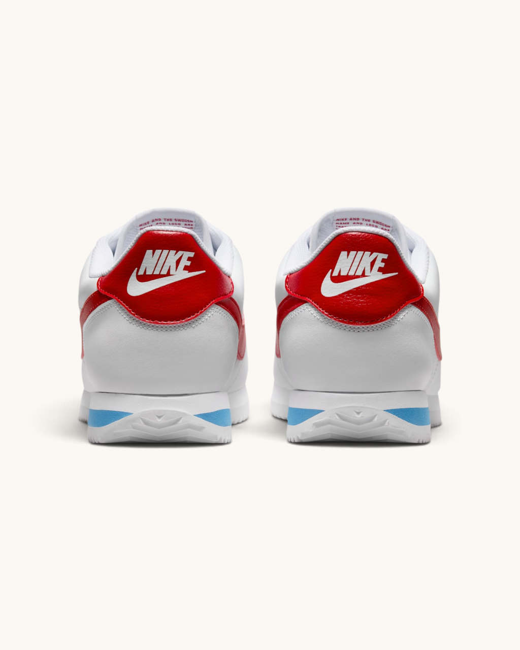 Tenis Nike Cortez Leather White Varsity Blue Red