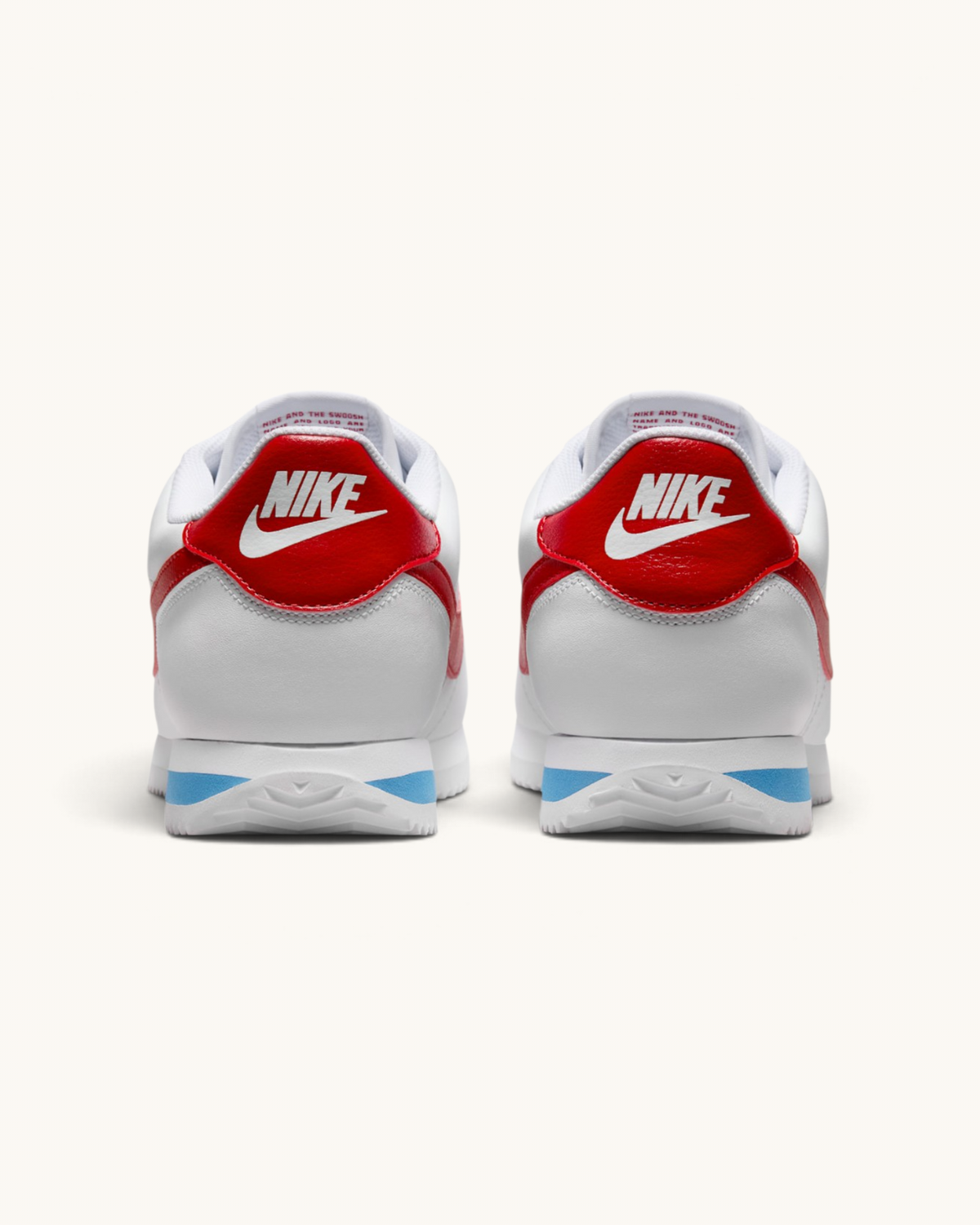 Tenis Nike Cortez Leather White Varsity Blue Red