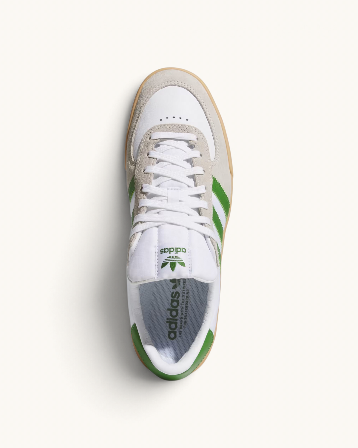 Tenis Adidas Glenburn ADV White, Green, & Gum