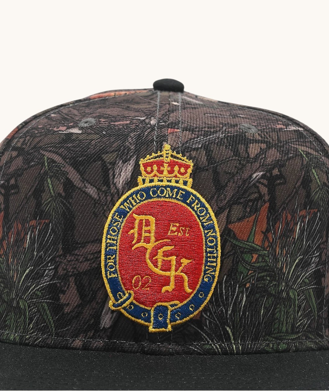 Gorra DGK Liga Camo & Black Snapback