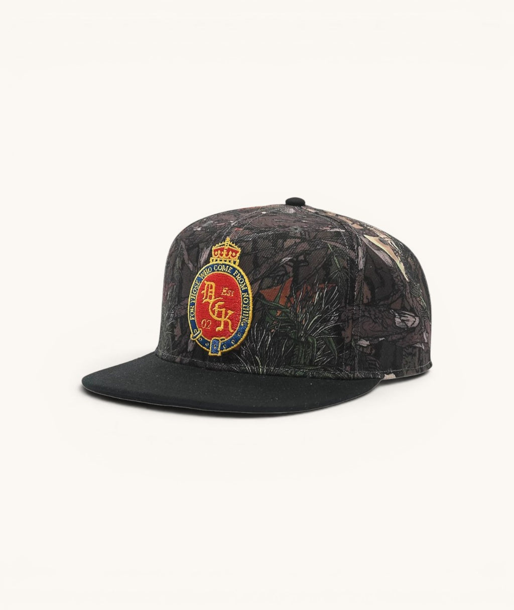 Gorra DGK Liga Camo & Black Snapback
