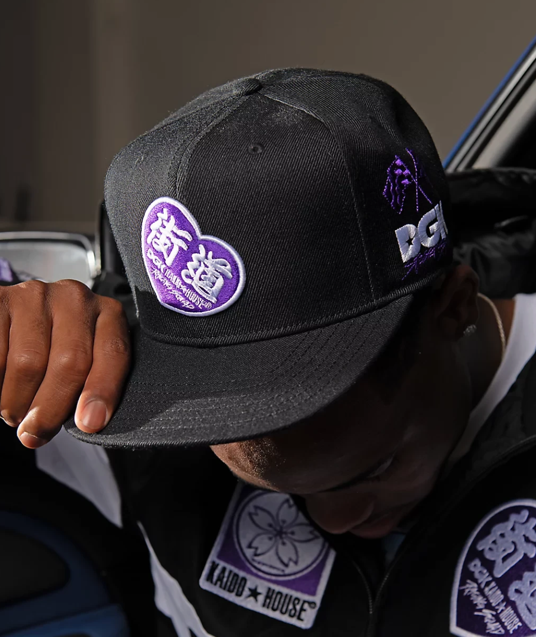 Gorra DGK x Kaido House Street Spec Black