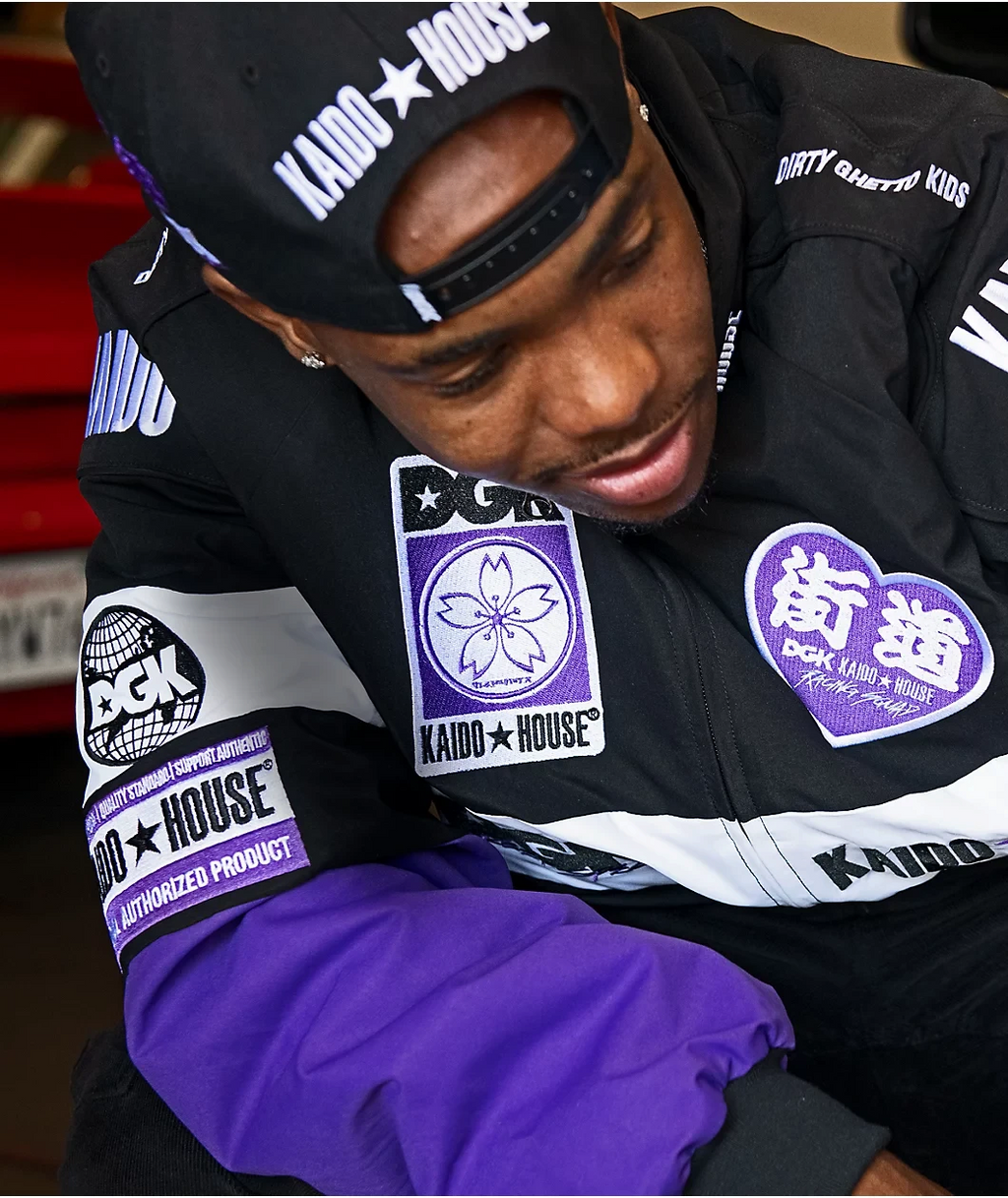 Gorra DGK x Kaido House Street Spec Black