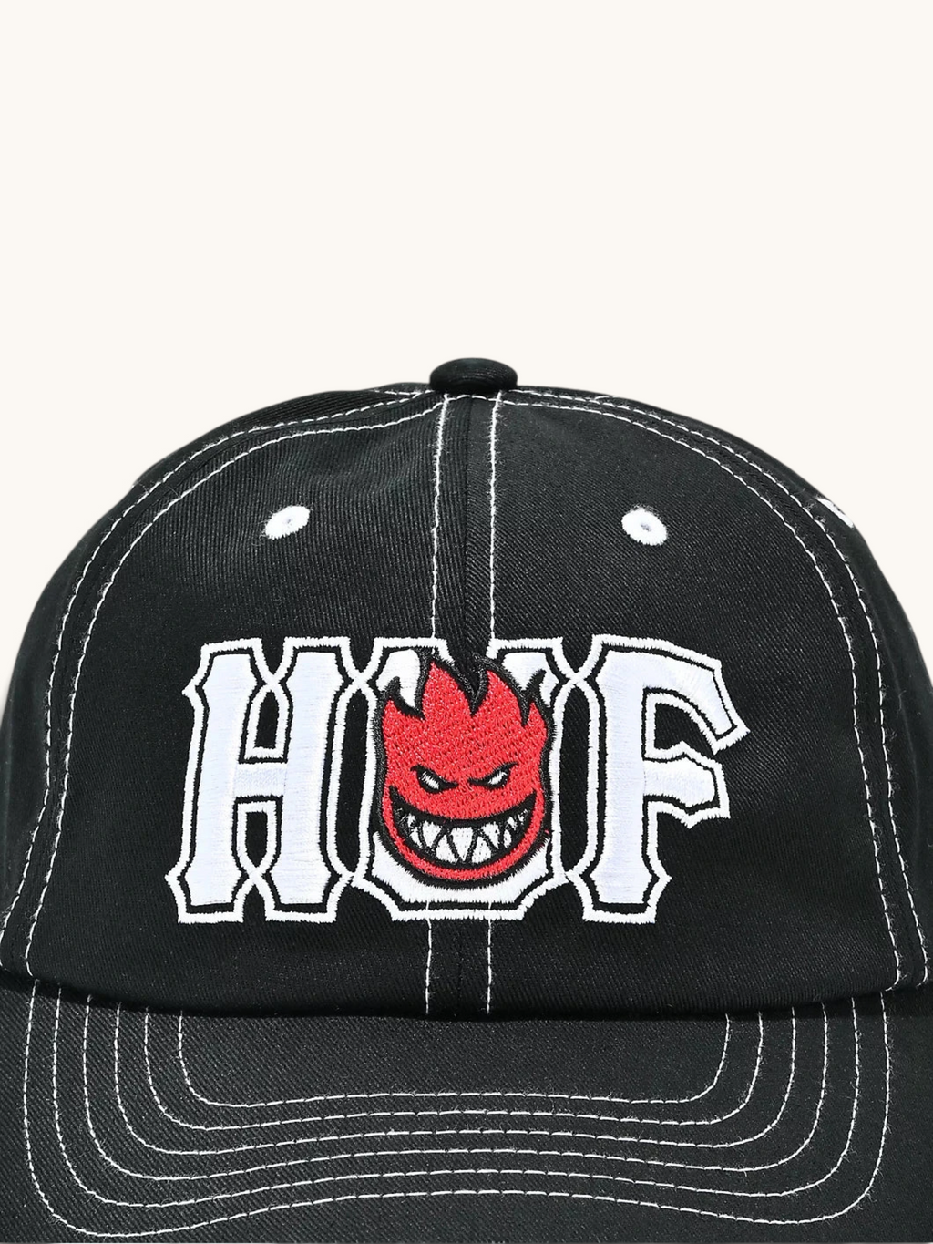 Gorra HUF x Spitfire Union Black