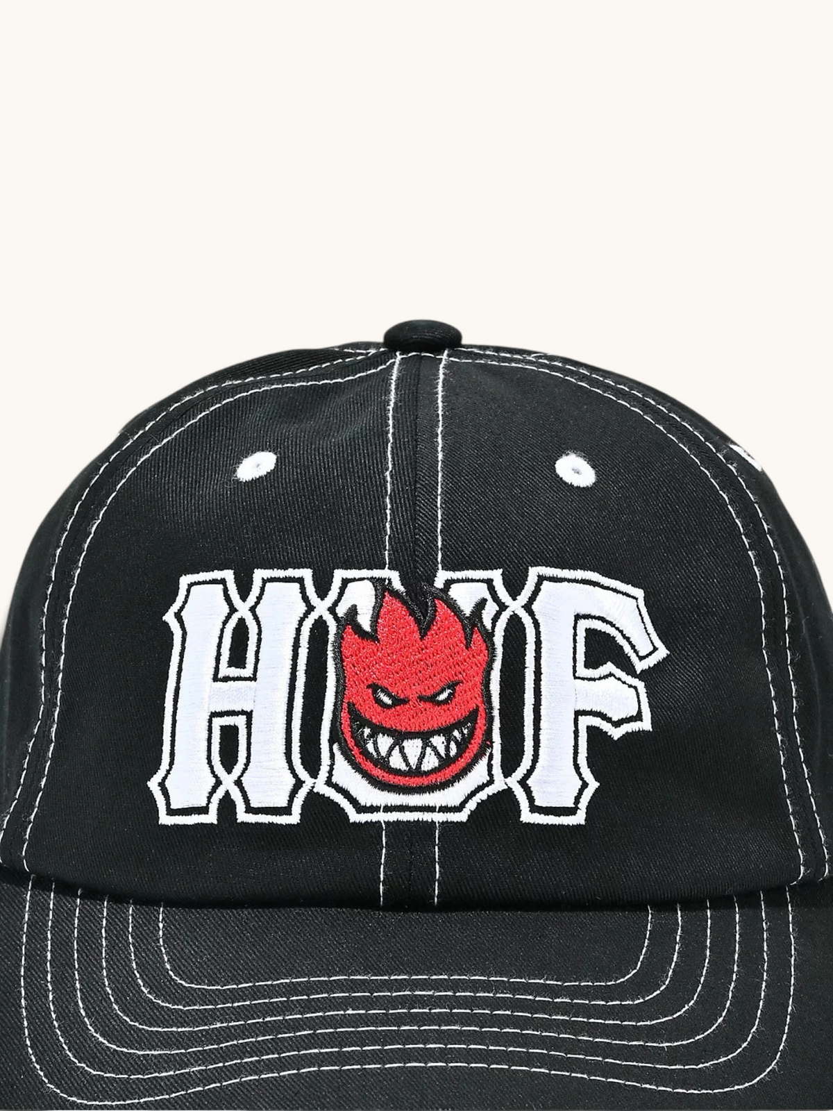 Gorra HUF x Spitfire Union Black