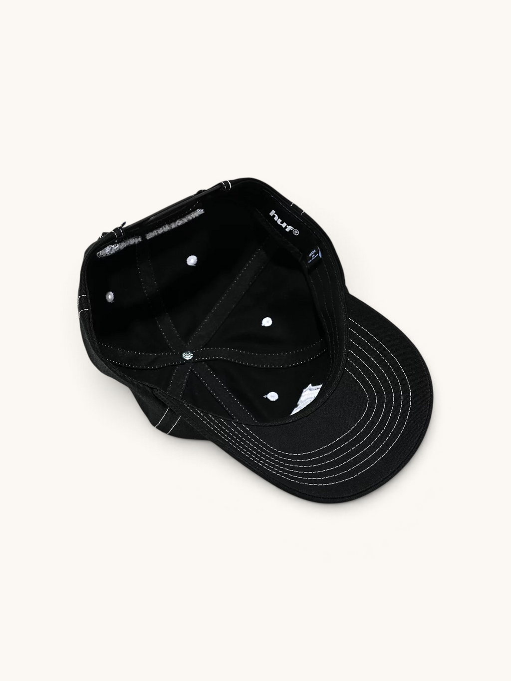 Gorra HUF x Spitfire Union Black