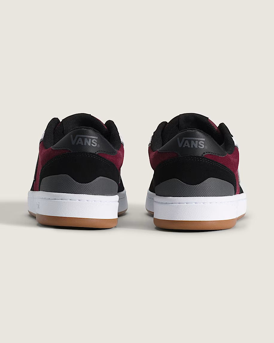 Tenis Vans Lowland 2.0 Black / Port Red