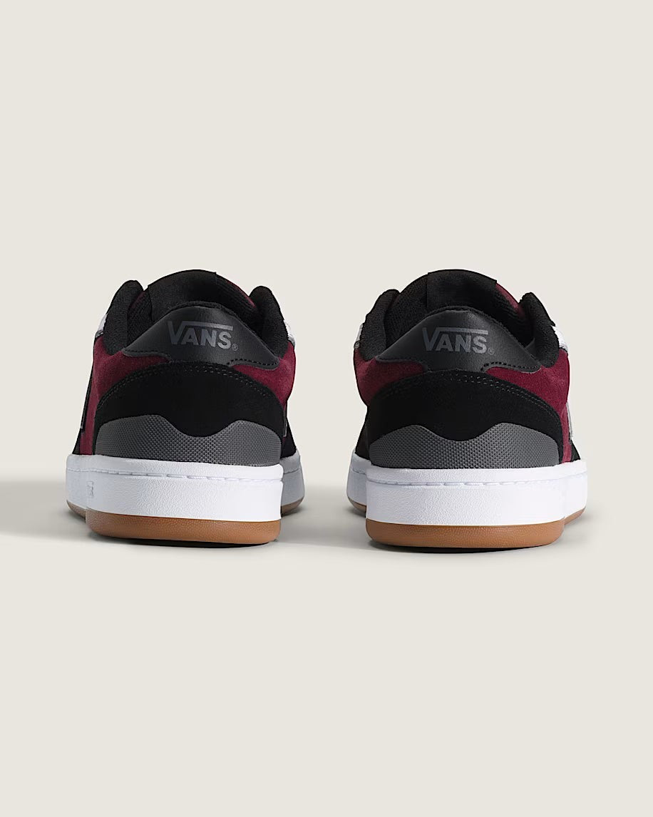 Tenis Vans Lowland 2.0 Black / Port Red