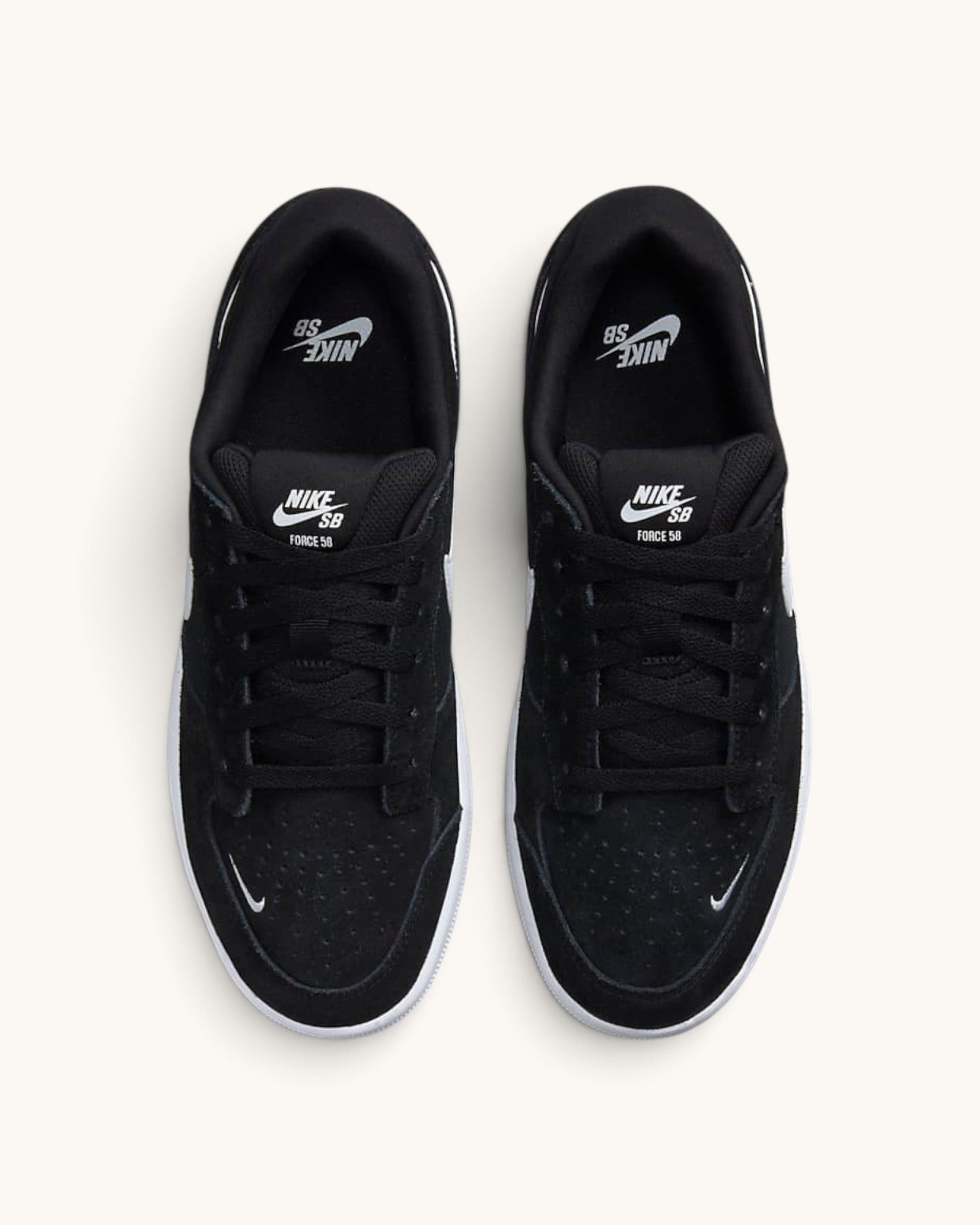 Tenis Nike SB Force 58 Black White