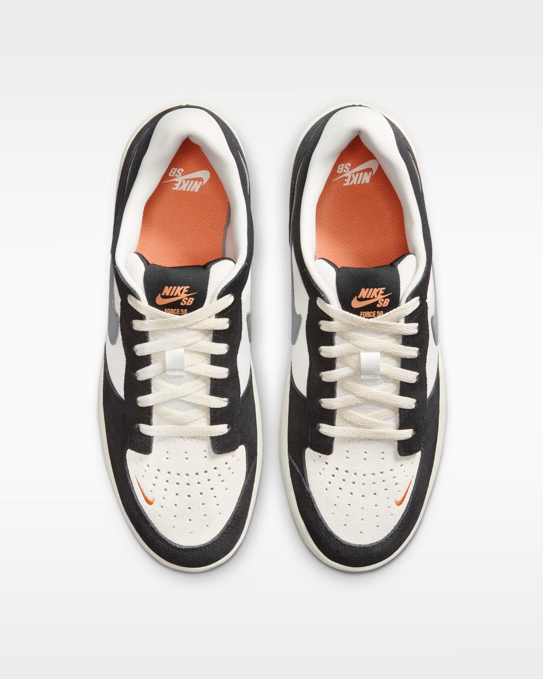 Tenis Nike SB Force 58 Black White