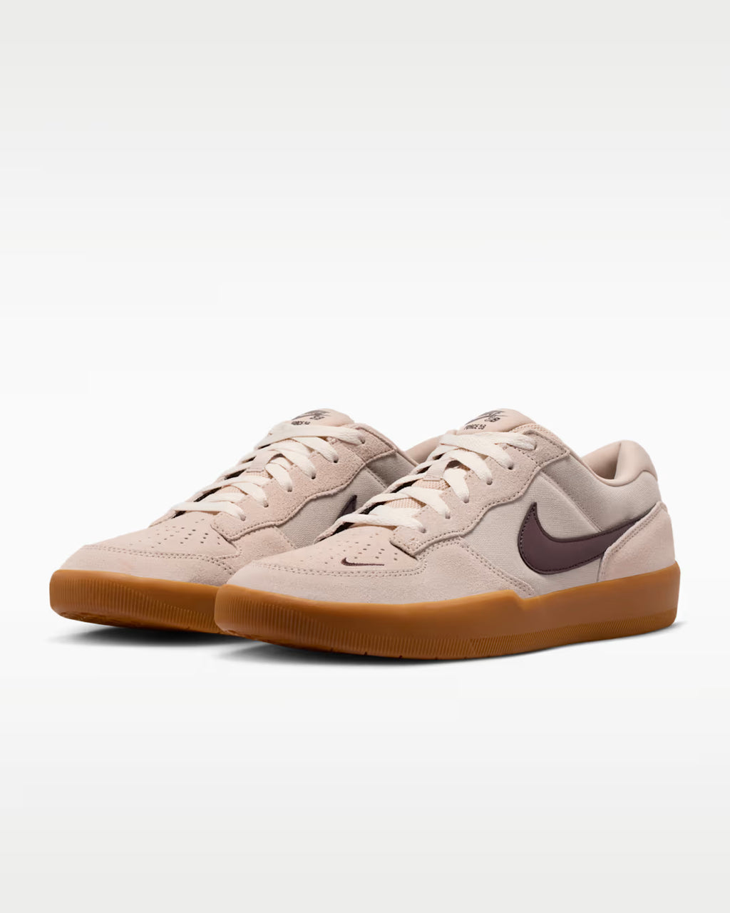 Tenis Nike SB Force 58 Cream, Burgandy & Gum