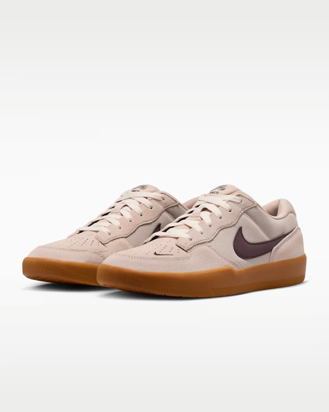 Tenis Nike SB Force 58 Cream, Burgandy & Gum