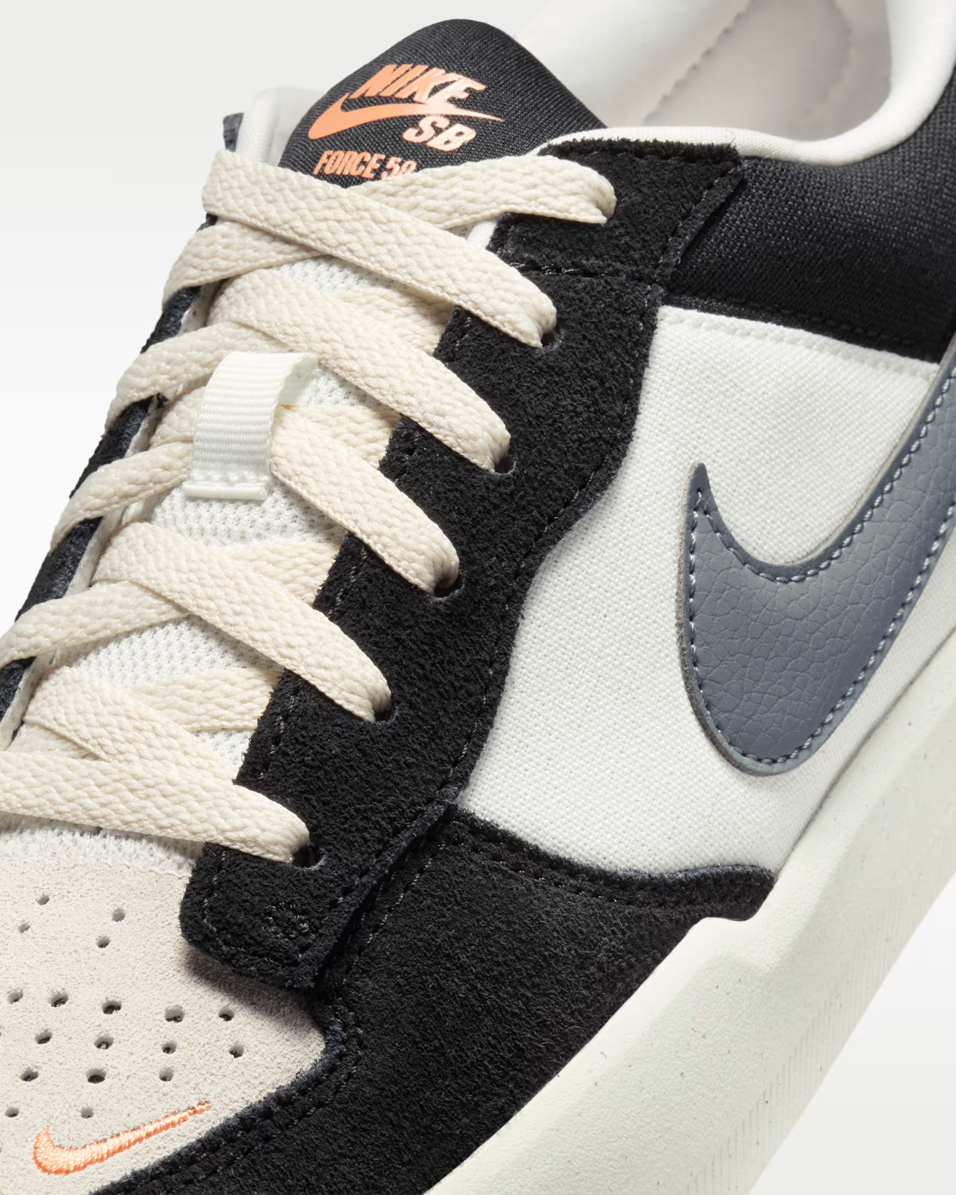 Tenis Nike SB Force 58 Black White