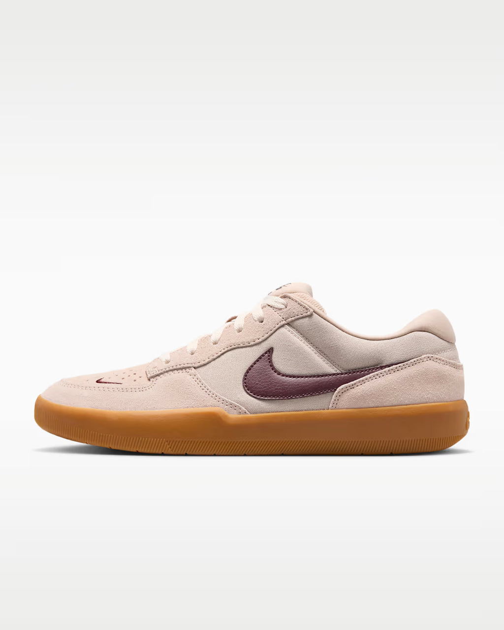 Tenis Nike SB Force 58 Cream, Burgandy & Gum