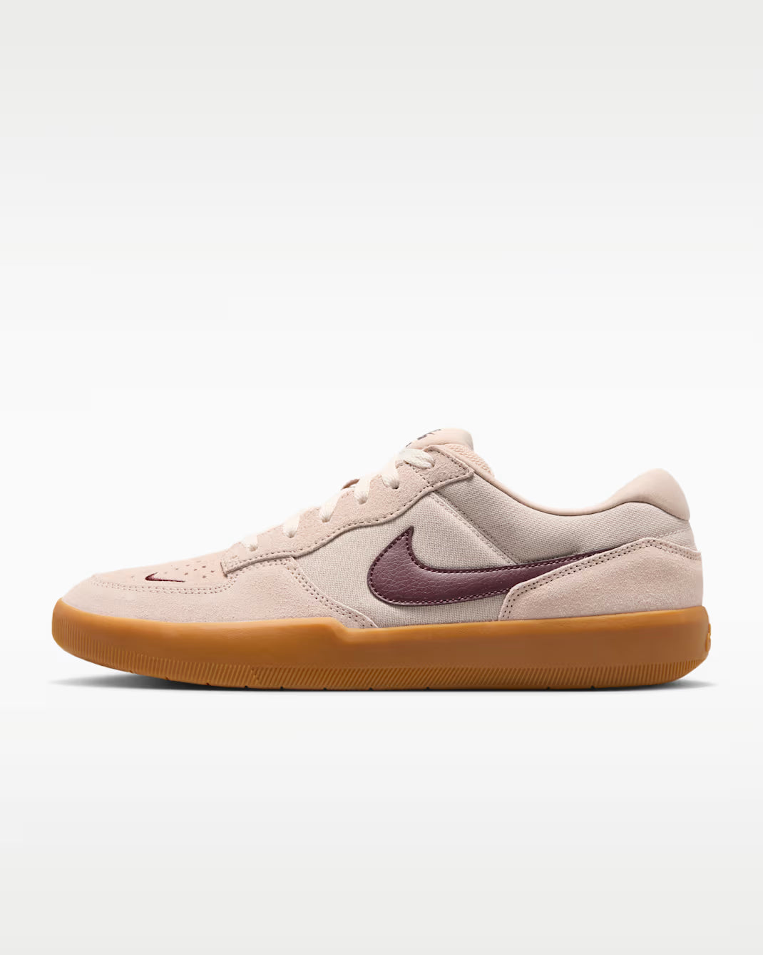 Tenis Nike SB Force 58 Cream, Burgandy & Gum