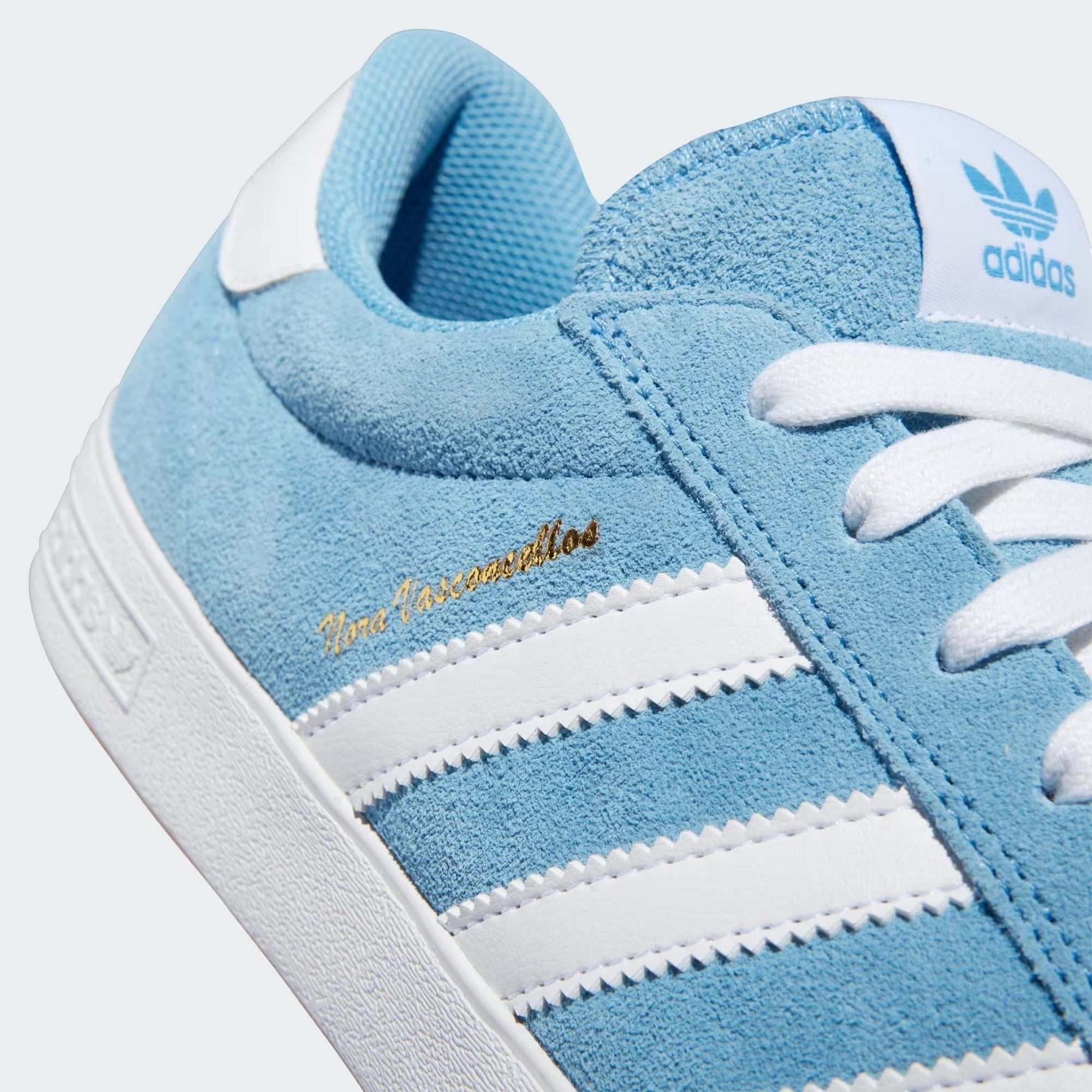 Tenis Adidas Nora Light Blue, Cloud White & Gum