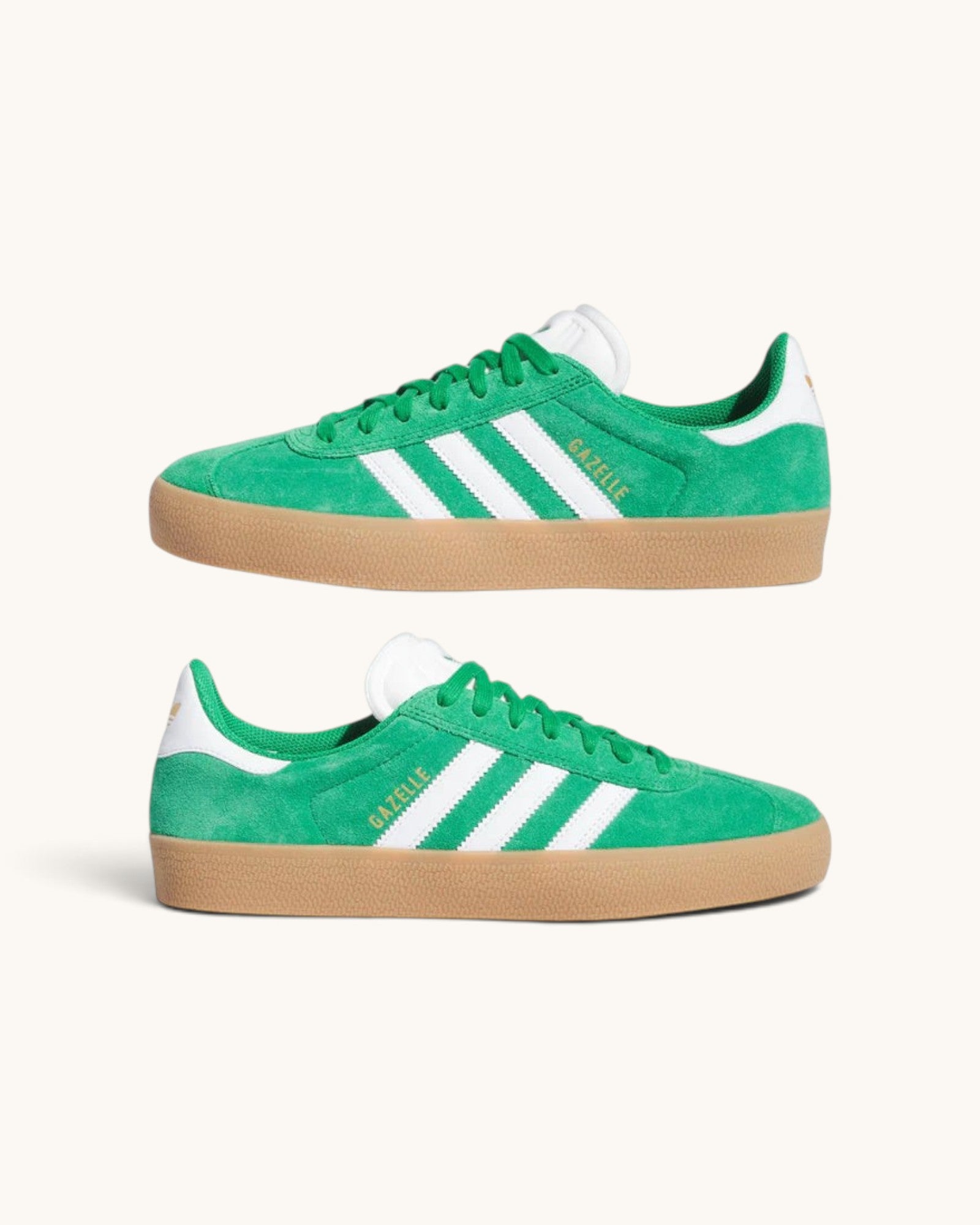Tenis Adidas Gazelle ADV Green, White & Gum
