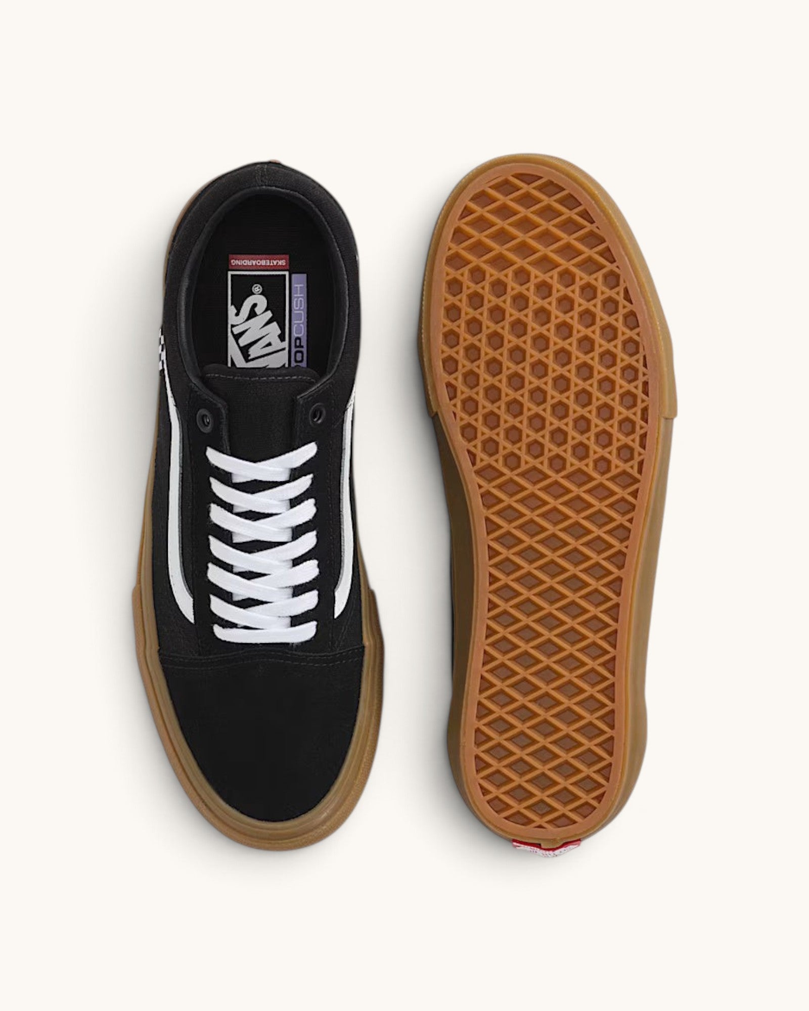 Tenis Vans Skate Old Skool Black, White & Gum