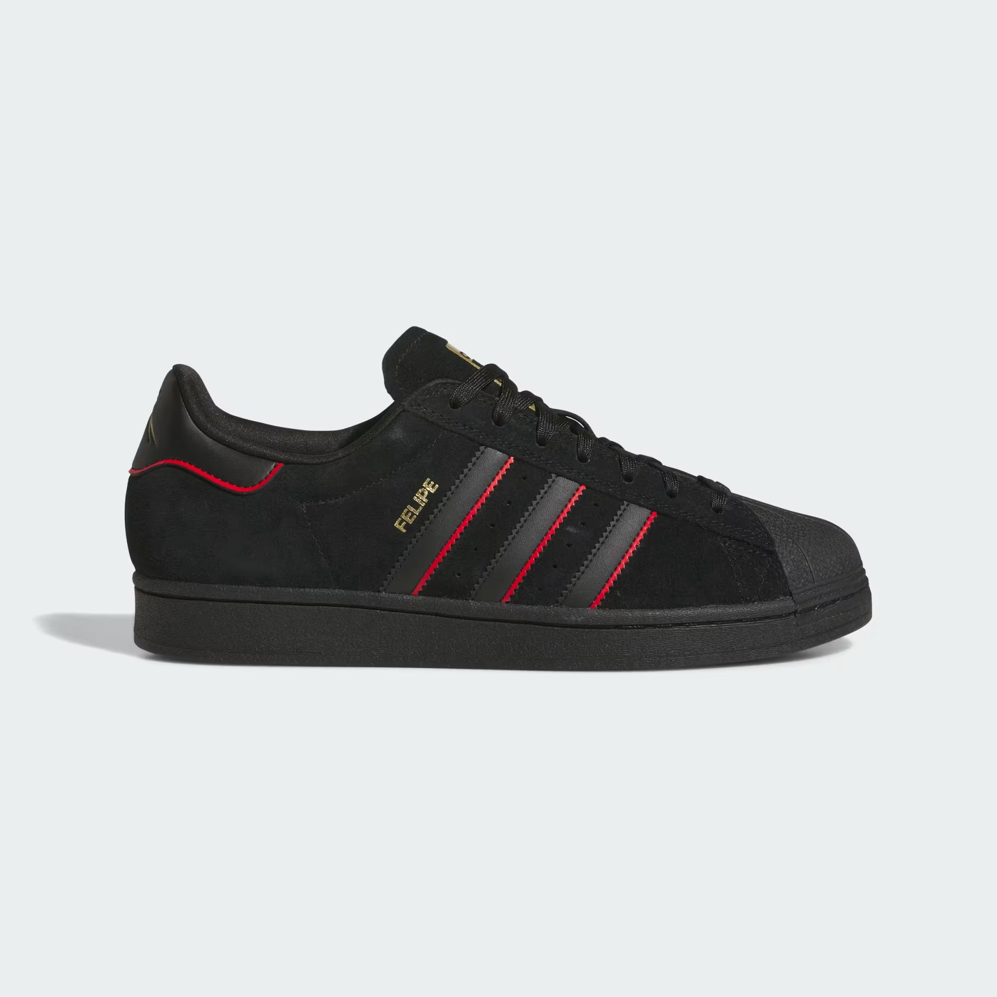 Tenis Adidas Superstar ADV Felipe Core Black & Better Scarlet