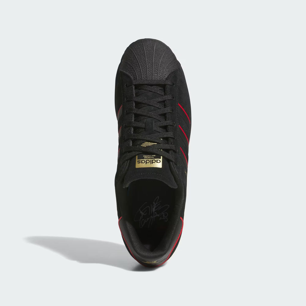 Tenis Adidas Superstar ADV Felipe Core Black & Better Scarlet