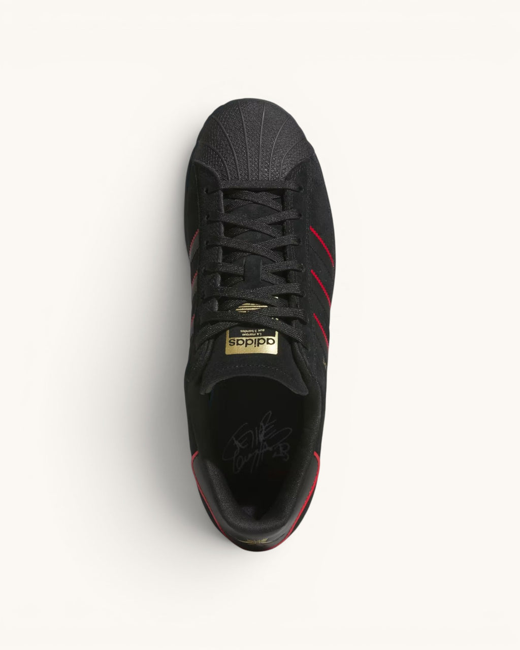 Tenis Adidas Superstar ADV Felipe Core Black & Better Scarlet