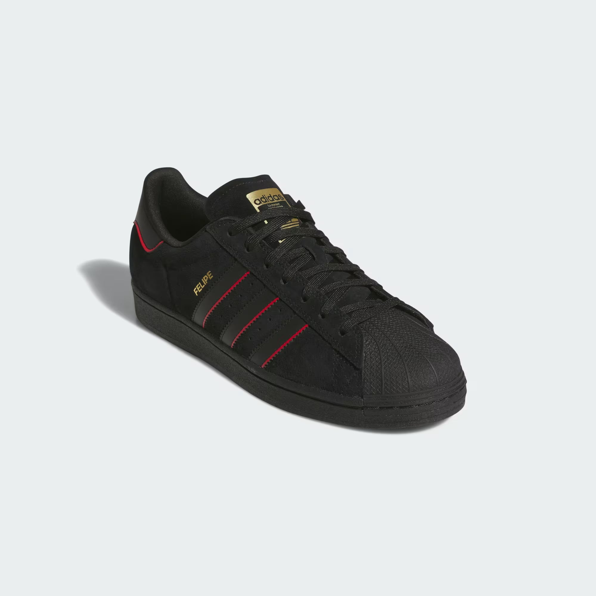 Tenis Adidas Superstar ADV Felipe Core Black & Better Scarlet