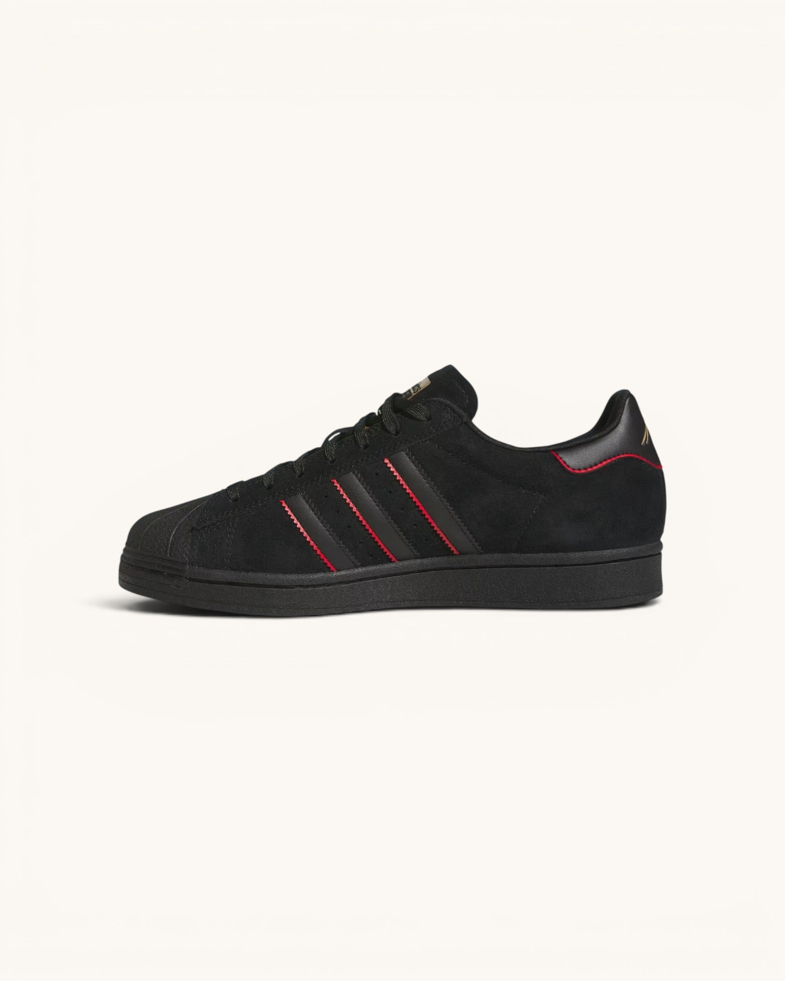 Tenis Adidas Superstar ADV Felipe Core Black & Better Scarlet