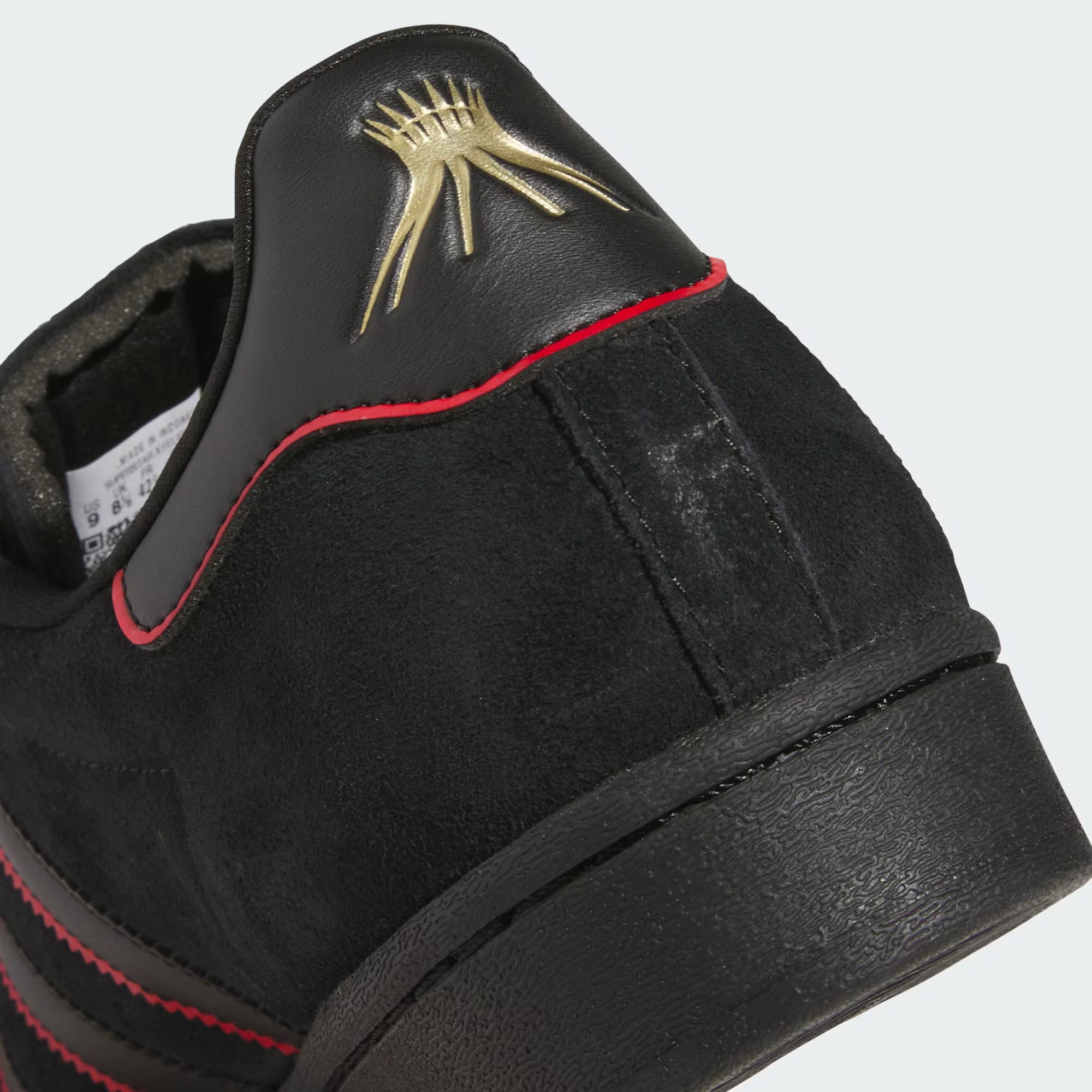 Tenis Adidas Superstar ADV Felipe Core Black & Better Scarlet
