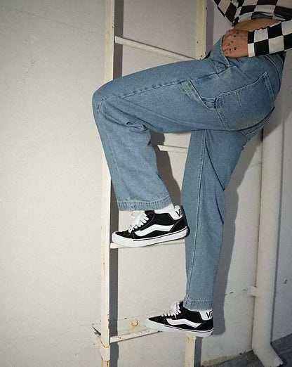 Tenis Vans Knu Skool Mid Negro