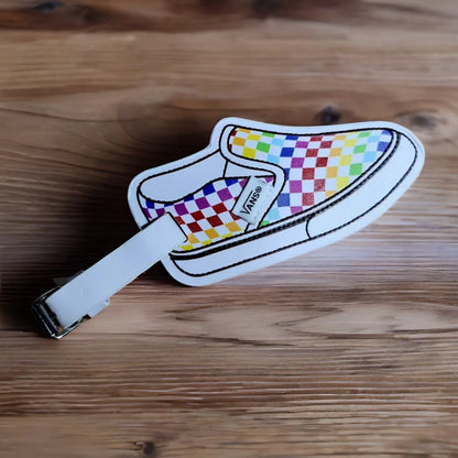 Etiqueta Vans Slip On Checkerboard para Equipaje