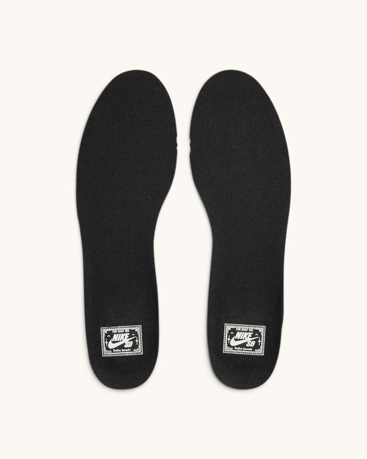 FRIDAY.COM.CO Nike SB Zoom Janoski OG+ black insoles with Zoom Air cushioning and Stefan Janoski branding