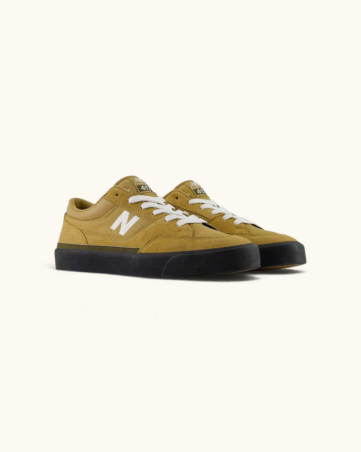 Zapatillas de skate FRIDAY.COM.CO New Balance Numeric 417 Franky Villani en color stucco con suela negra
