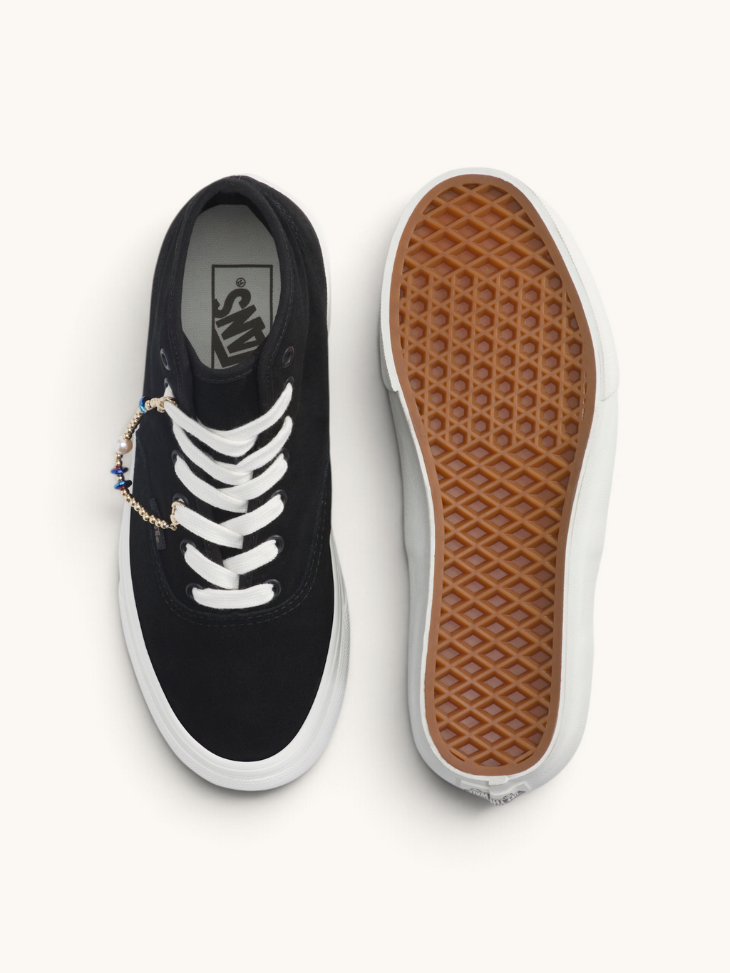 Tenis Vans Authentic Hi 2.0 Black / Gold