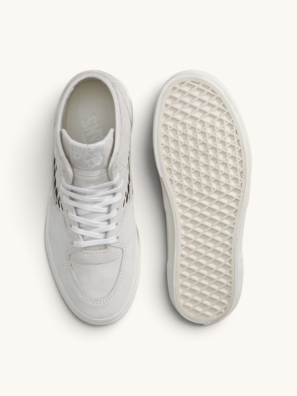 Tenis Vans Half Cab Decon Marshmallow