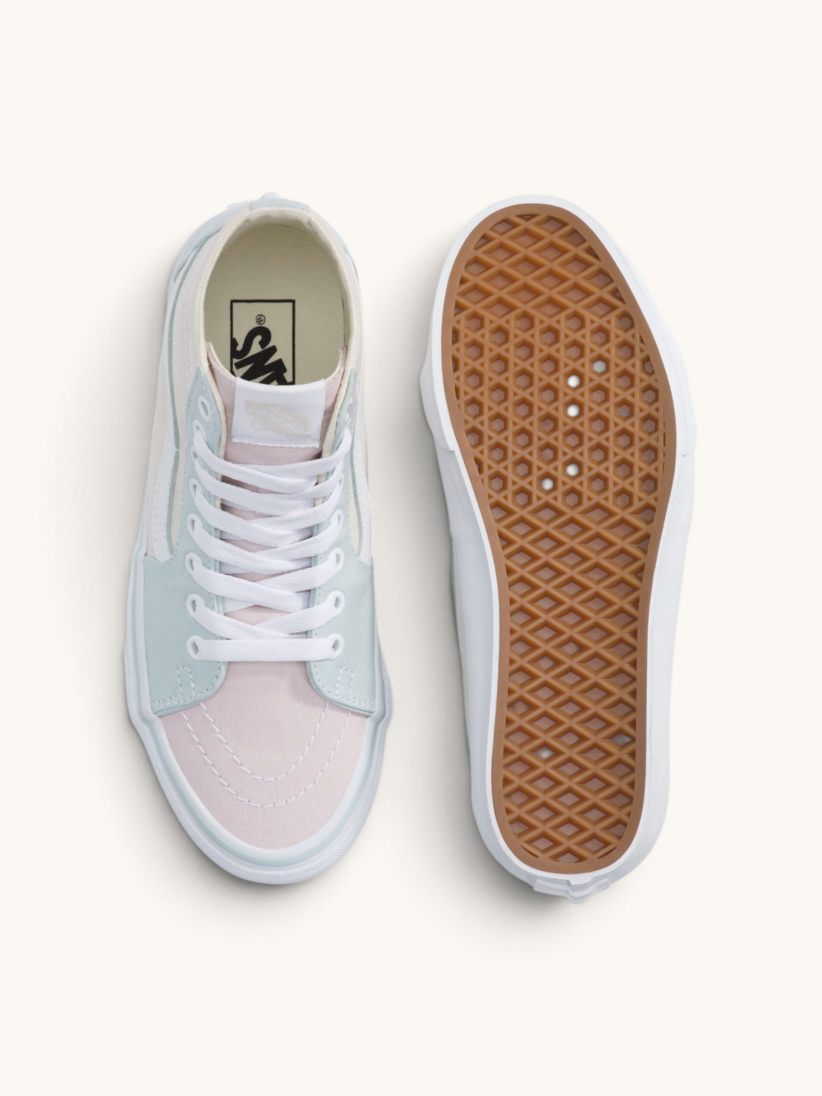 Tenis Vans Sk8-Hi Tapered Marshmallow White