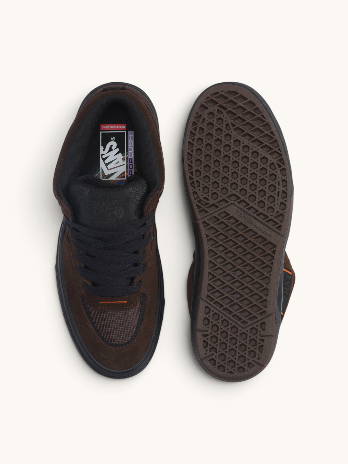 Tenis Vans Skate Half Cab Wafflecup Dick Rizzo Translucent Sidewall Black / Blue