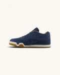 Tenis de skate FRIDAY.COM.CO New Balance Numeric 770 en ante azul índigo con suela de goma y diseño retro.