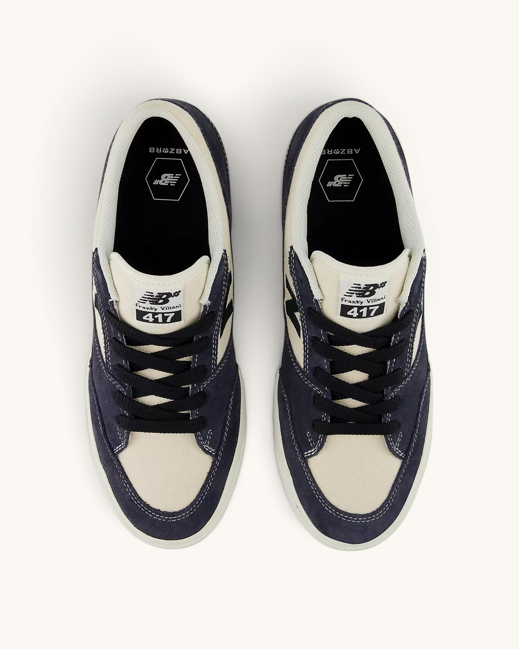 Zapatillas de skate FRIDAY.COM.CO New Balance Numeric 417 Franky Villani en color eclipse con detalles en blanco