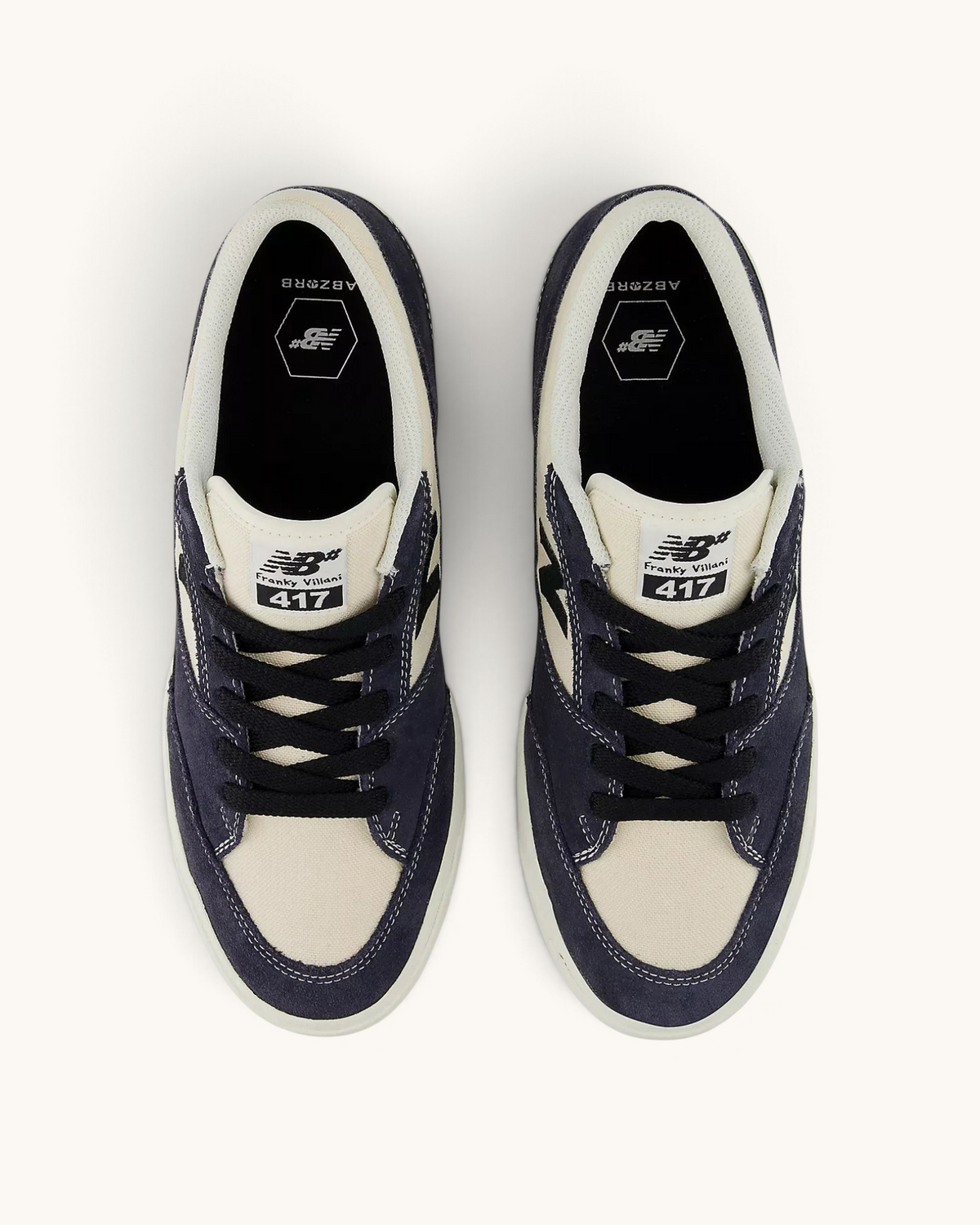 Zapatillas de skate FRIDAY.COM.CO New Balance Numeric 417 Franky Villani en color eclipse con detalles en blanco