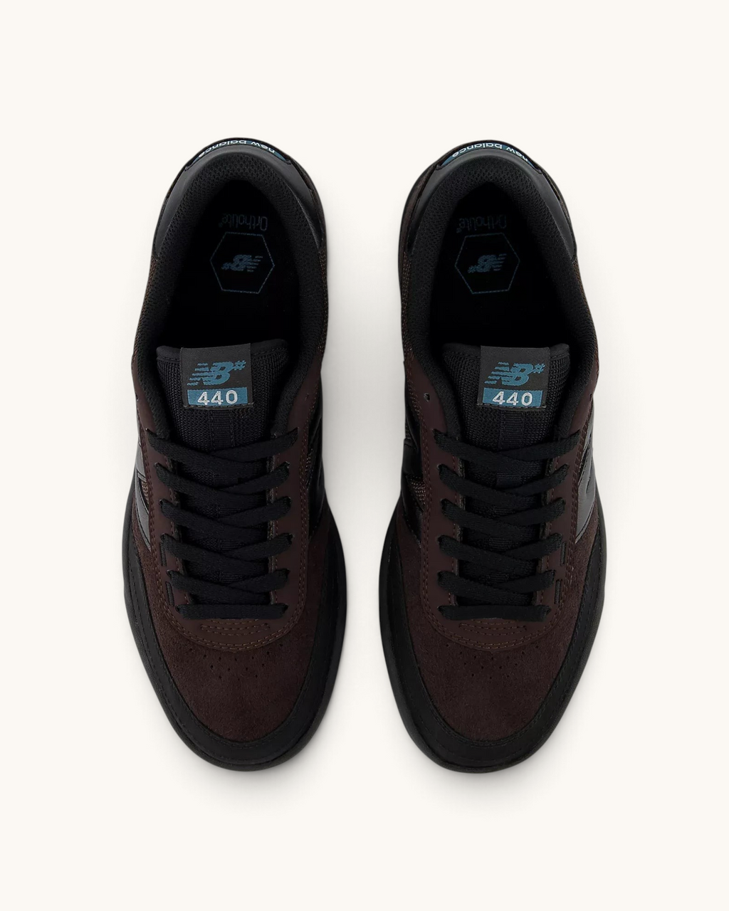 Tenis New Balance Numeric 440v2 Brown with Black