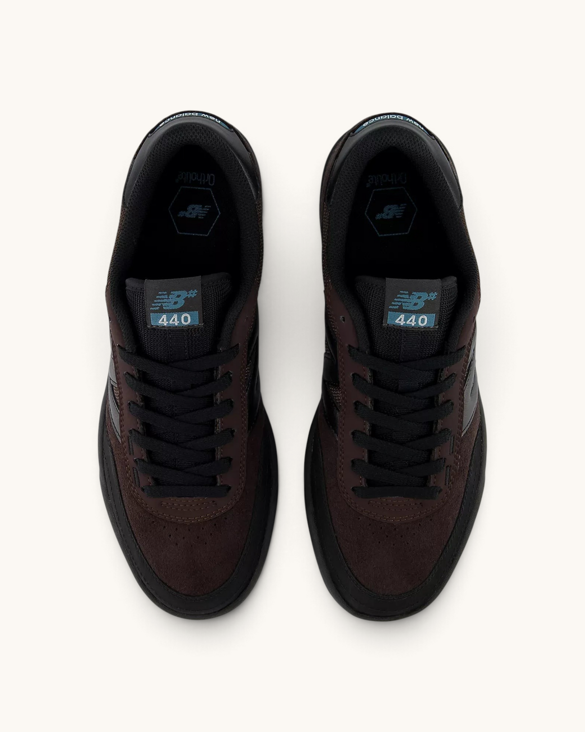Tenis New Balance Numeric 440v2 Brown with Black