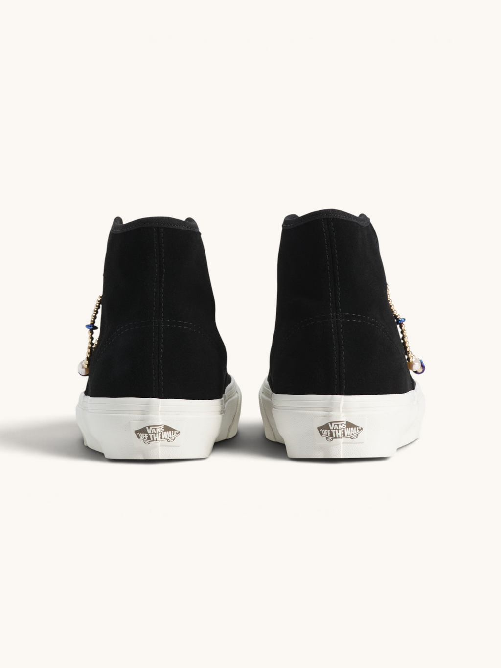 Tenis Vans Authentic Hi 2.0 Black / Gold