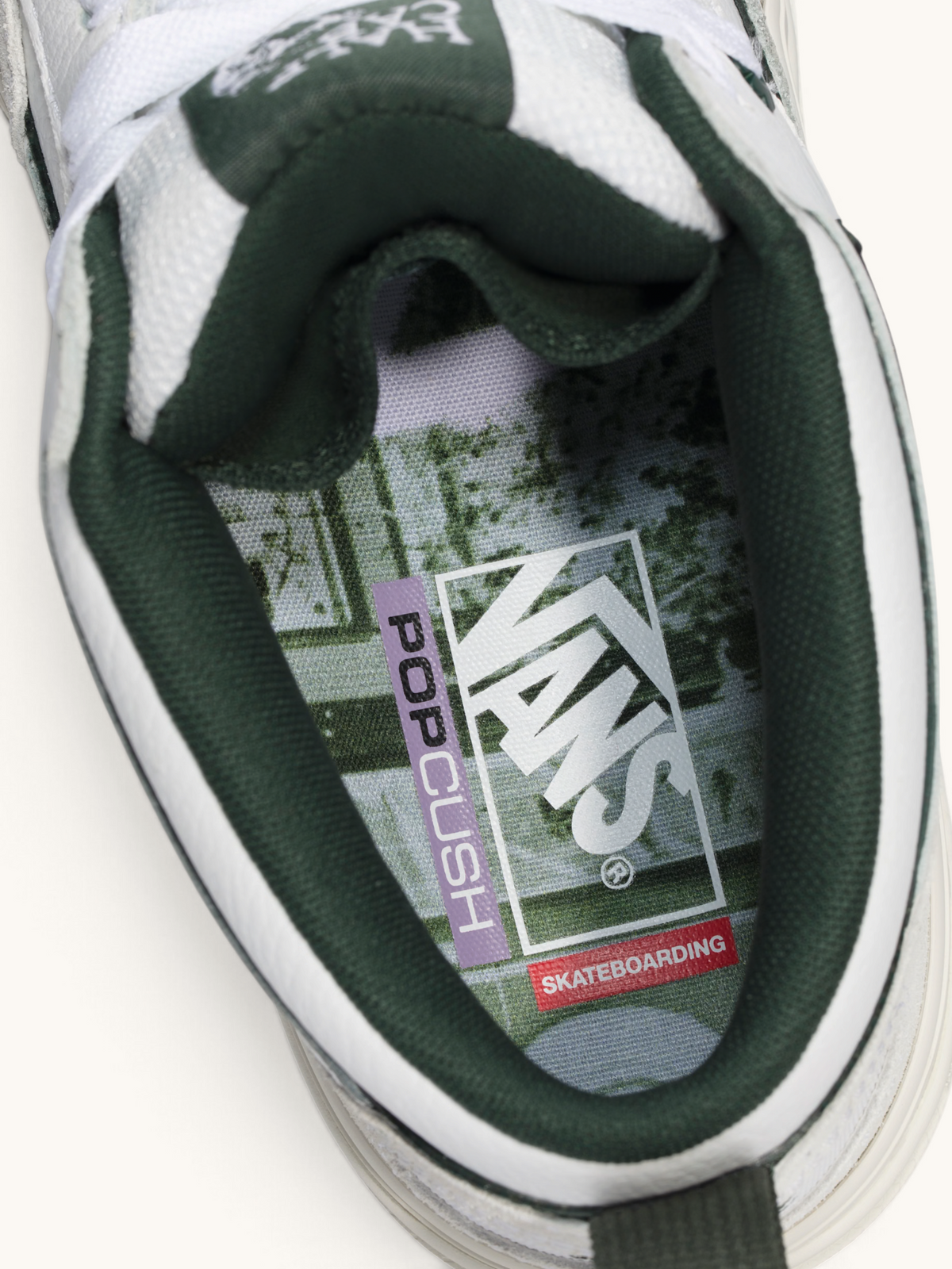 Tenis Vans Skate Half Cab Wafflecup Una Farrar Utility Block Blanc De Blanc