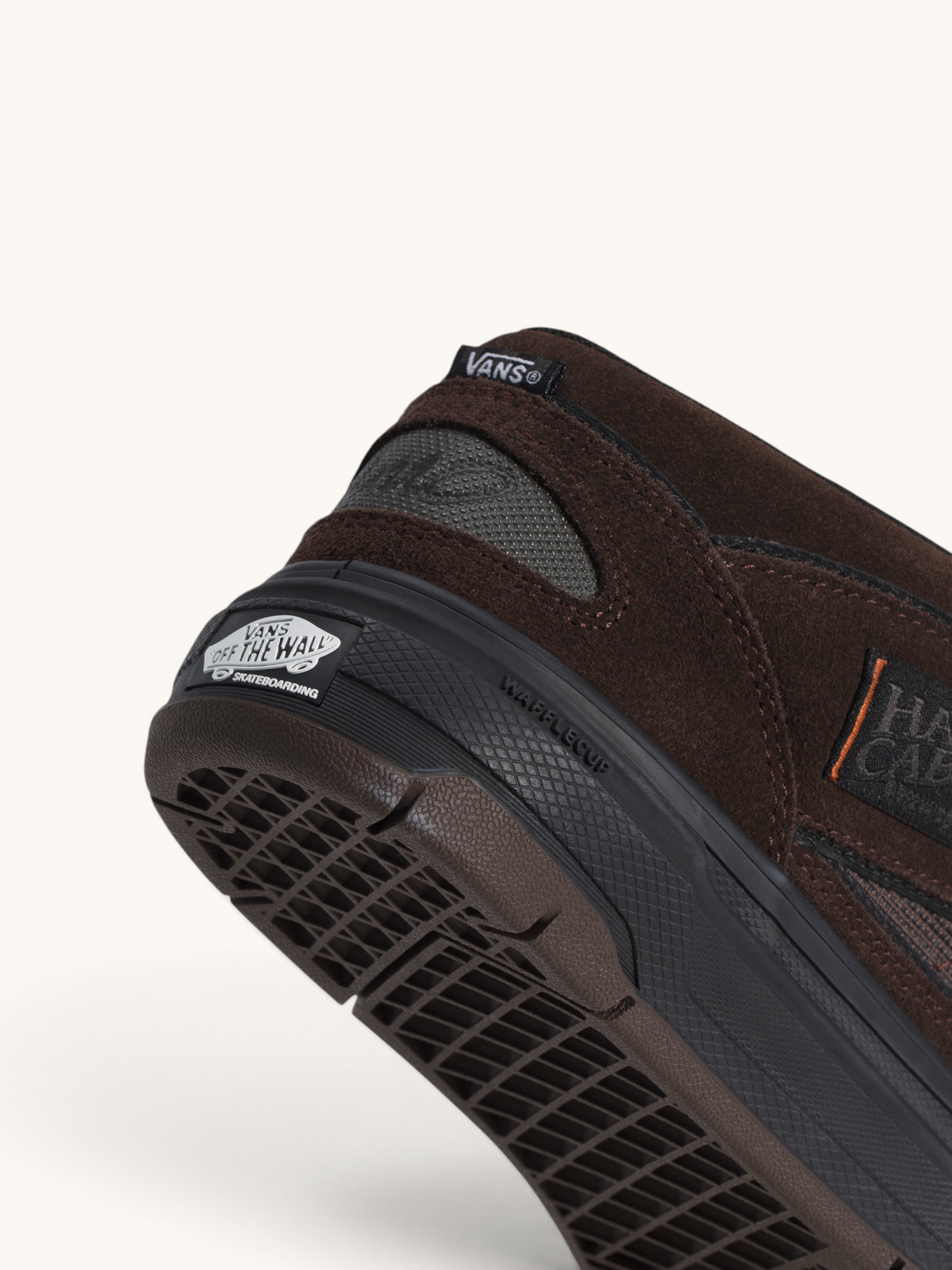 Tenis Vans Skate Half Cab Wafflecup Dick Rizzo Translucent Sidewall Black / Blue